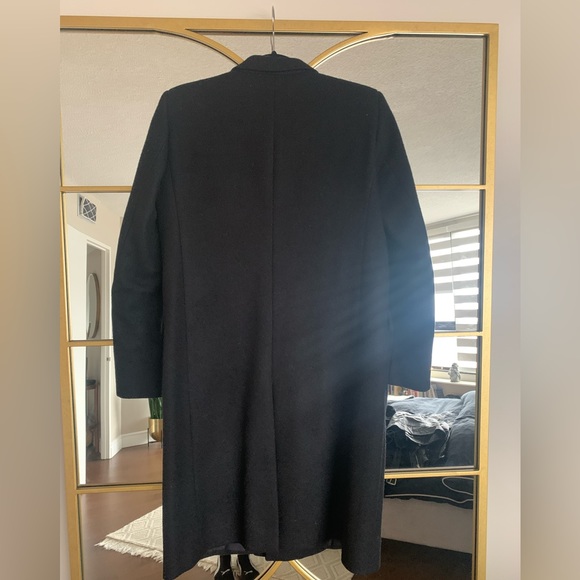 SAINT LAURENT DOUBLE BREASTED LONG COAT - Picture 5 of 12